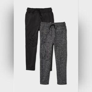 The Children’s Place Boys Moisture Wicking Fleece Medium Pants 2-Pack